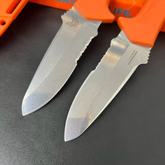 knivescollection™ bm water fixed-blade utility knife – magnacut steel, santoprene handle