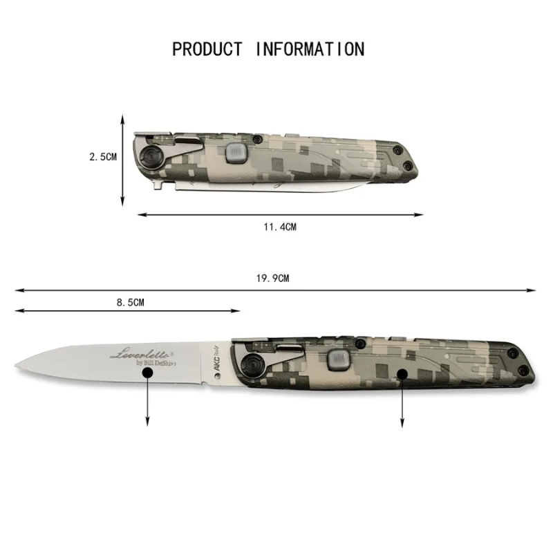AKC ITALY Knife For Camping Hunting