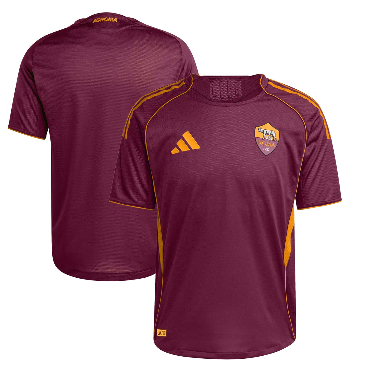 AS Roma adidas 2025/26 Home Custom Jersey - Red