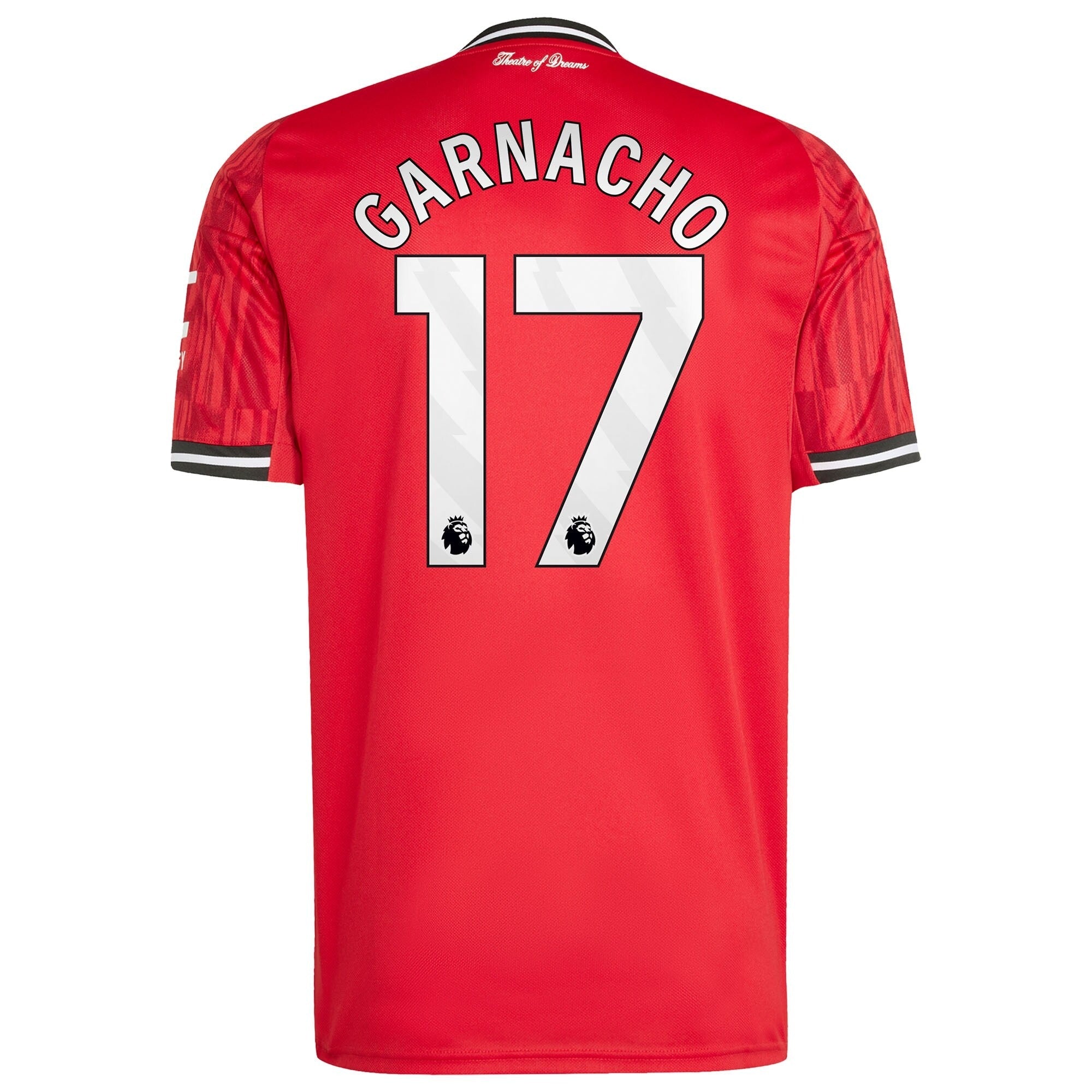 Alejandro Garnacho Manchester United adidas Home 2025/26 Player Jersey - Red