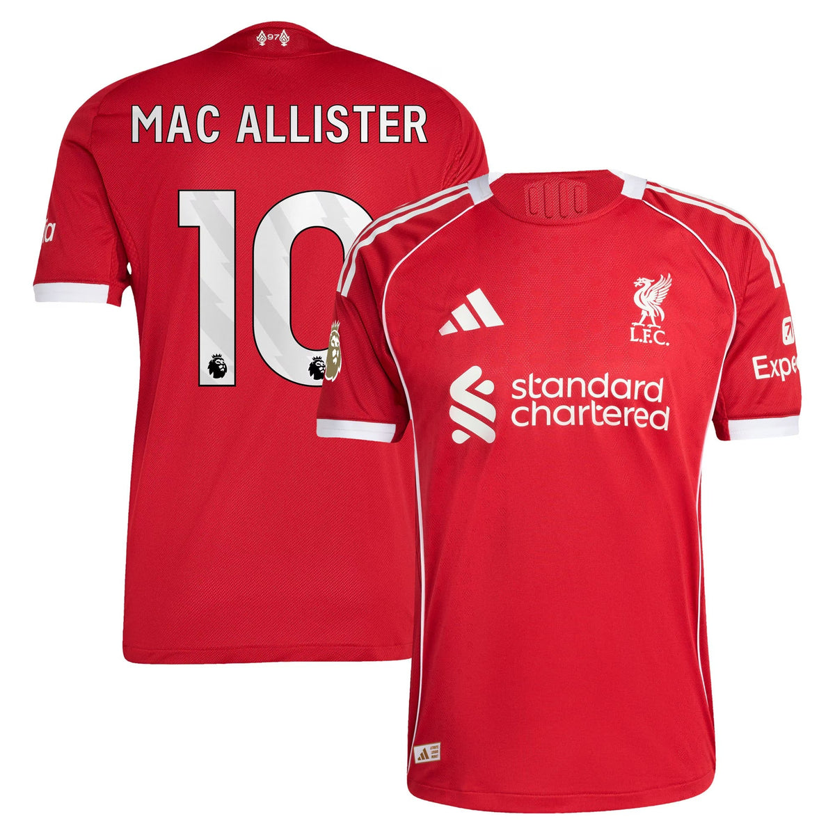 Alexis Mac Allister Liverpool 2025/26 Home Jersey - Red