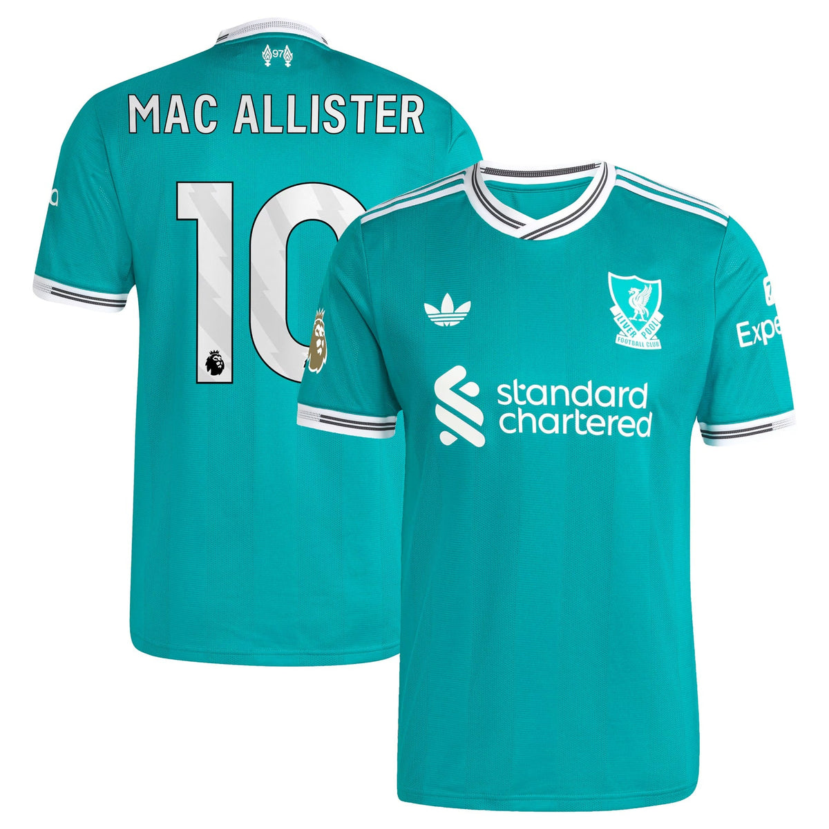 Alexis Mac Allister Liverpool adidas 2025/26 Third Player Jersey - Green