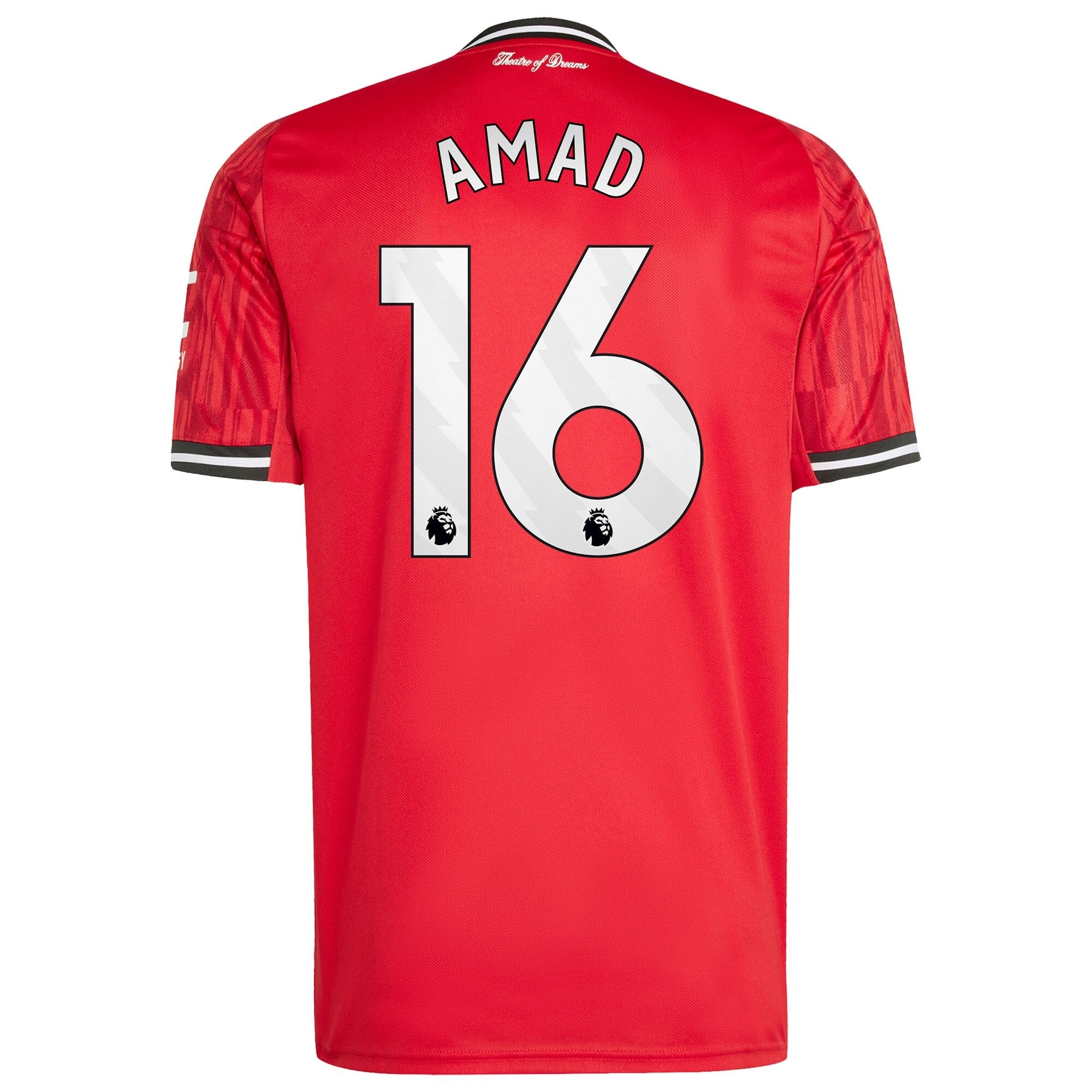 Amad Diallo Manchester United adidas Home 2025/26 Player Jersey - Red