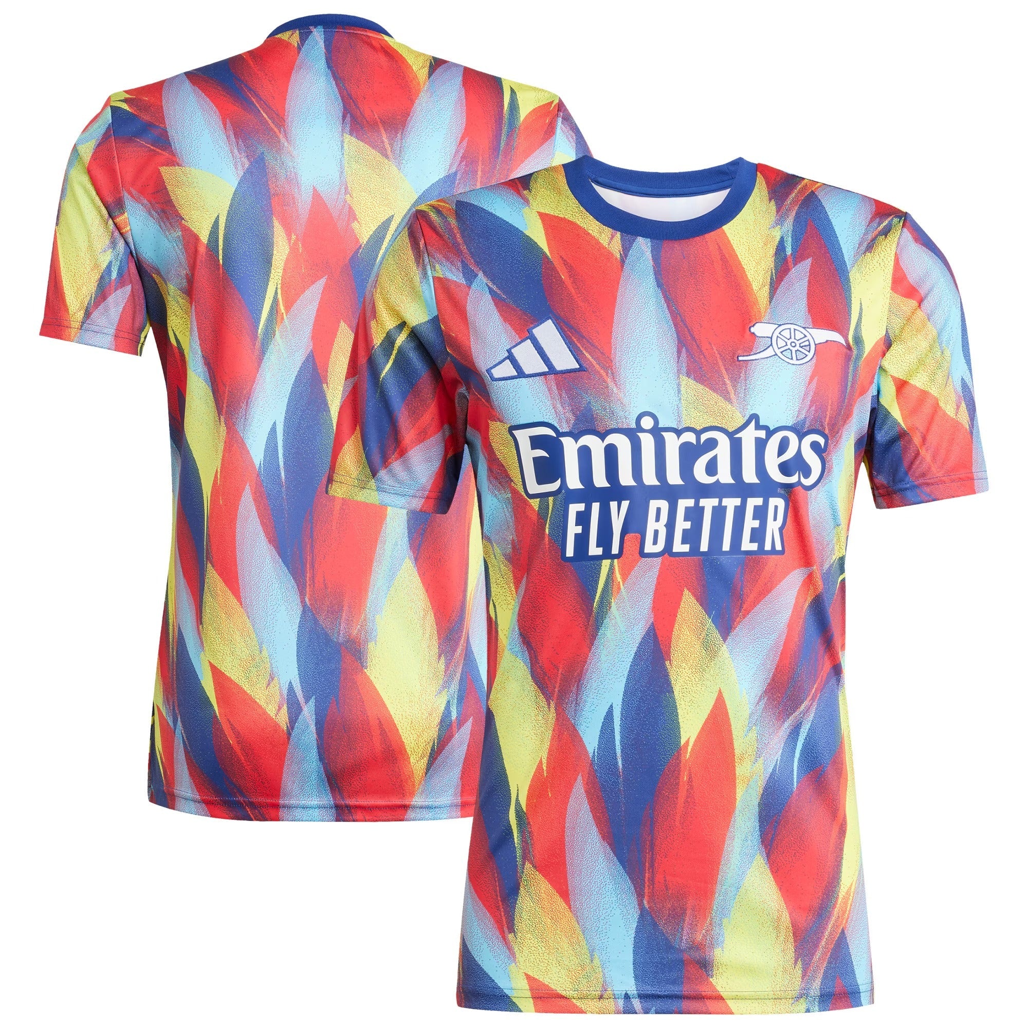 Arsenal adidas 2025/26 AEROREADY Pre-Match Top - Blue