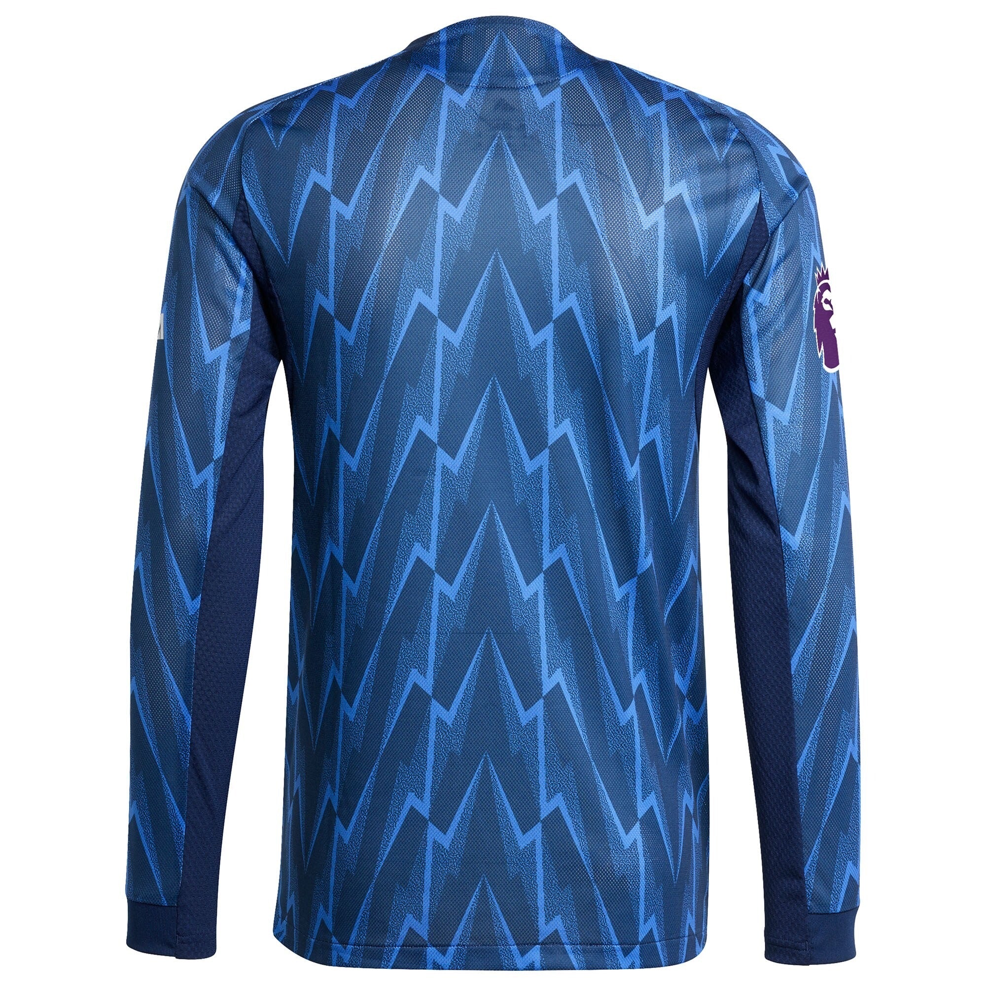 Arsenal adidas 2025/26 Away Long Sleeve Jersey with Patch - Blue