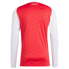 Arsenal adidas 2025/26 Home Long Sleeve Jersey - Red