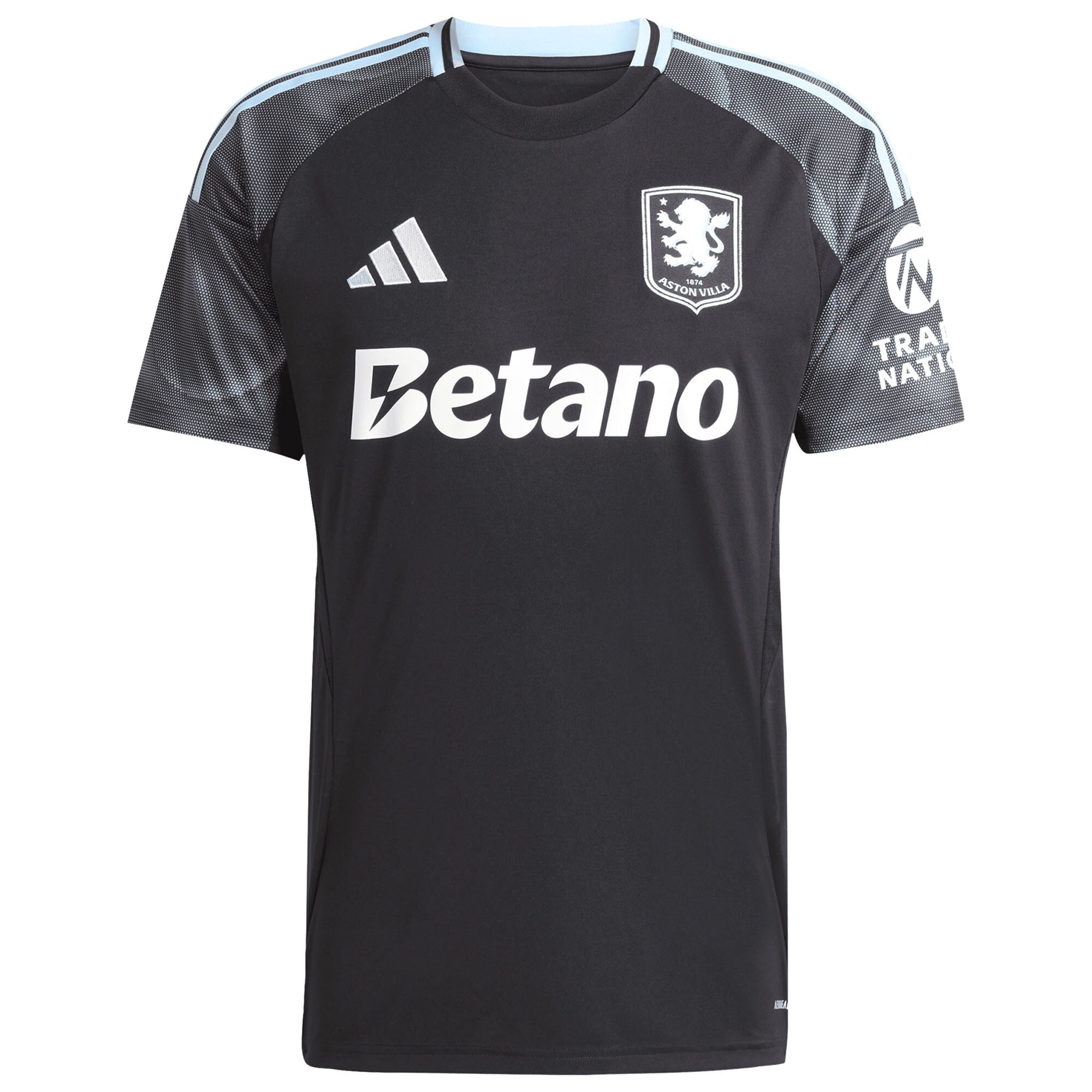 Aston Villa adidas 2025/26 Away Jersey - Black