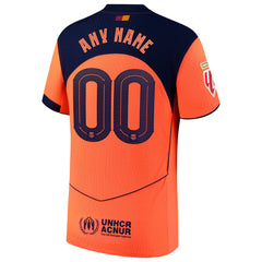 Barcelona Nike 2025/26 Third Custom Jersey - Orange
