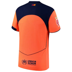 Barcelona Nike 2025/26 Third Jersey with Patch - Orange