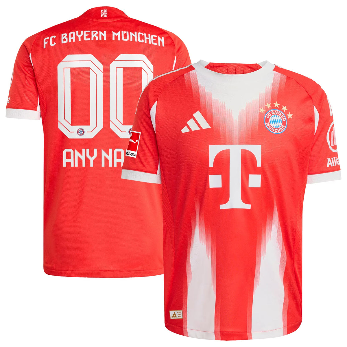 Bayern Munich 2025/26 Home Customized Jersey - Red