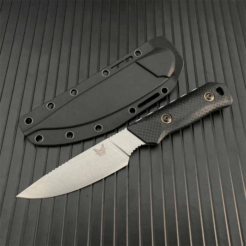 Benchmade 15600-01/15600OR Raghorn Steel Satin Knife camping hunt