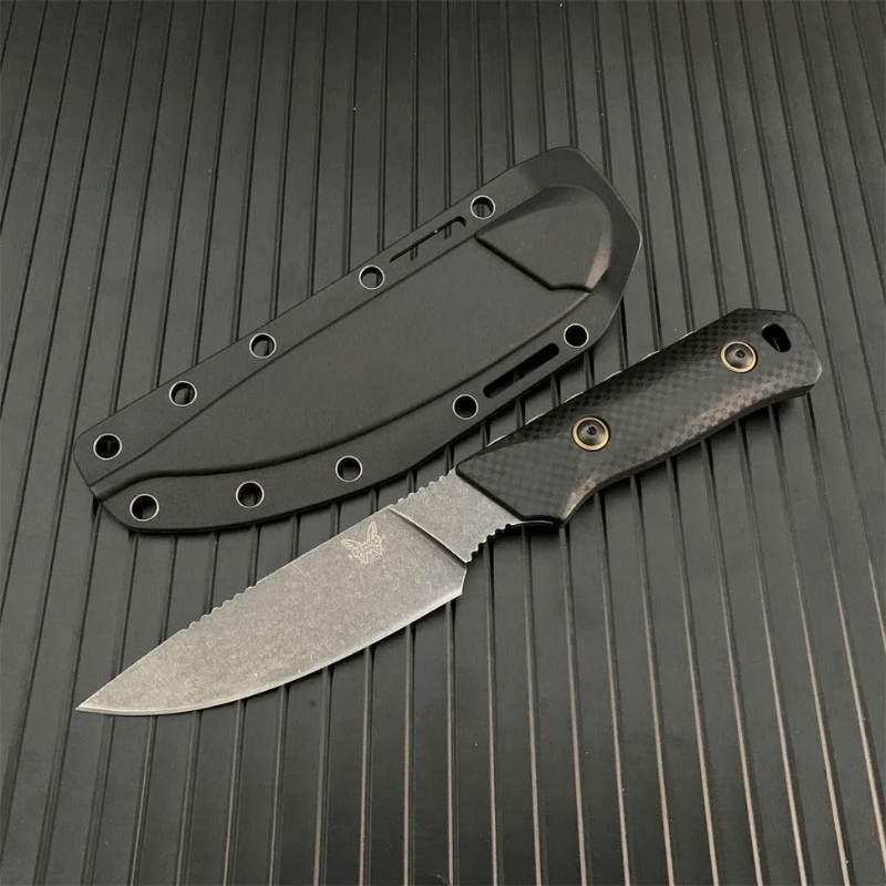 Benchmade 15600-01/15600OR Raghorn Steel Satin Knife camping hunt