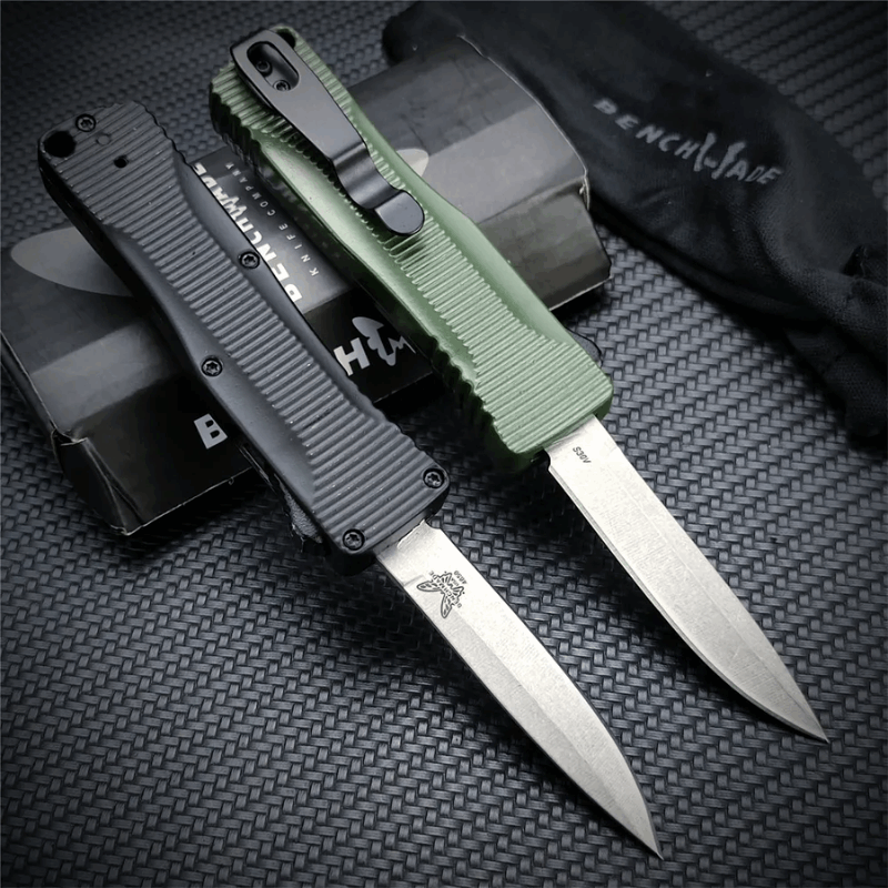 Benchmade 4850 Mini Pocket Knife Camping Hunting