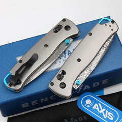 Benchmade 535BK4 Knife Camping Silver