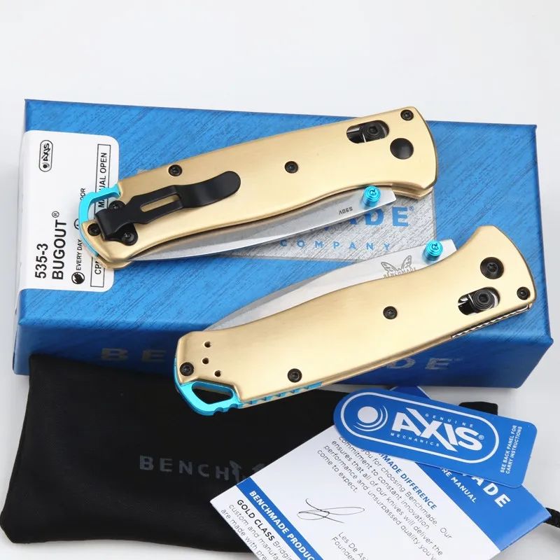 Benchmade 535/535S  BM47 Knife Camping