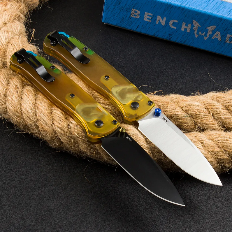 Benchmade 535 Knife Transparent Handle For Hunting