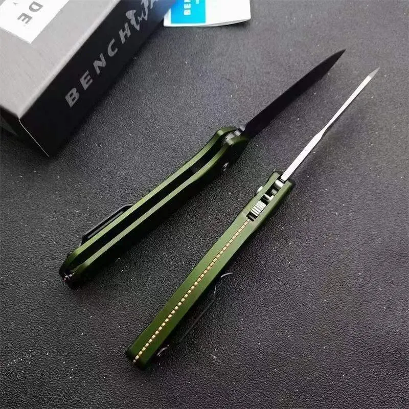 Benchmade 9400bk Art Knife Green