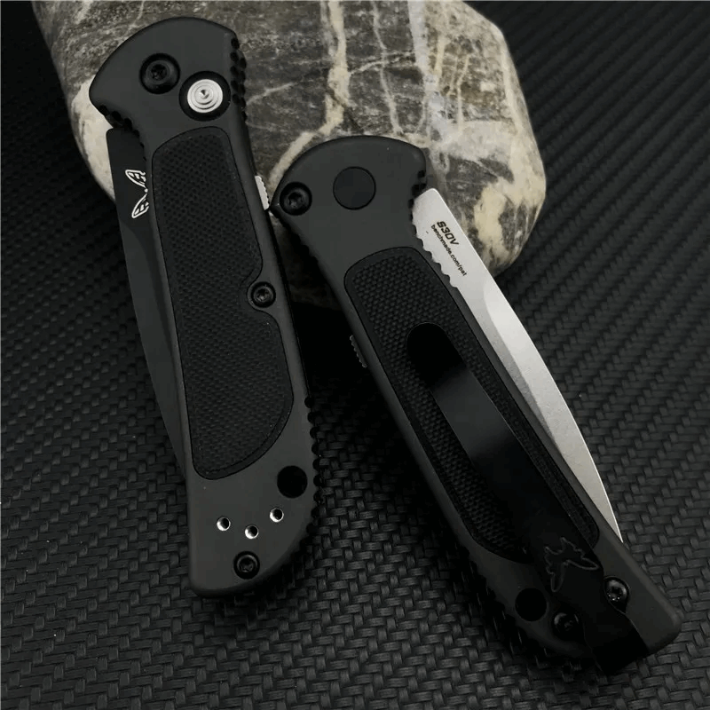 Benchmade 9750 Mini For Outdoor Camping Hunting Black