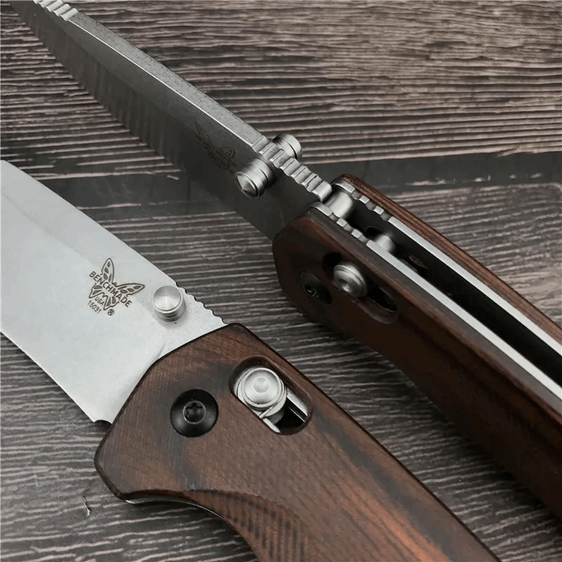Benchmade BM 15031 Hunt Wood Handles