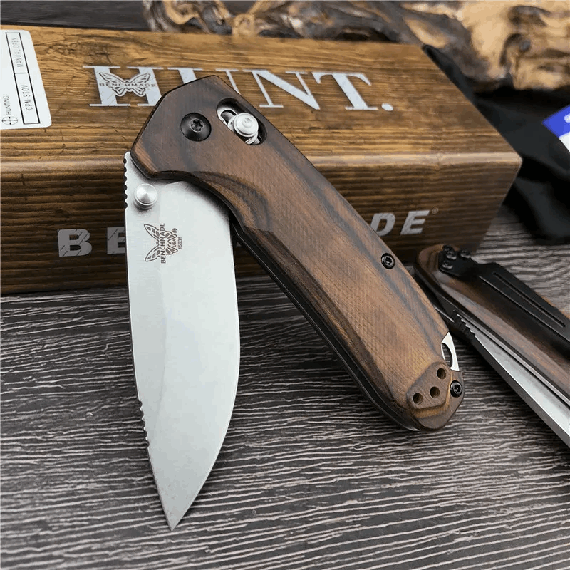 Benchmade BM 15031 Hunt Wood Handles
