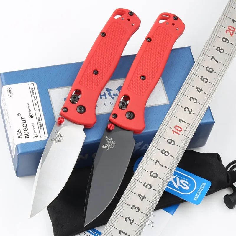 Benchmade BM42 BM940 Camping pocket Knife Red