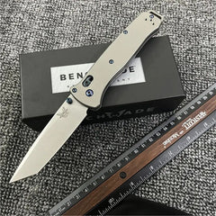Benchmade BM537 Tanto Pocket Folding Knife For Camping Hunting