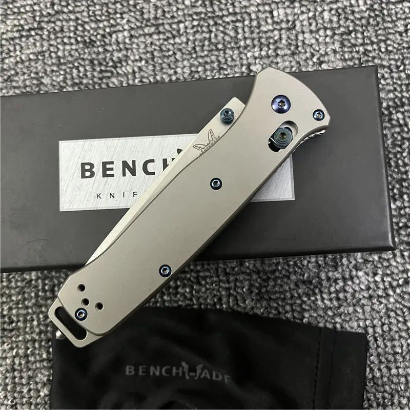 Benchmade BM537 Tanto Pocket Folding Knife For Camping Hunting