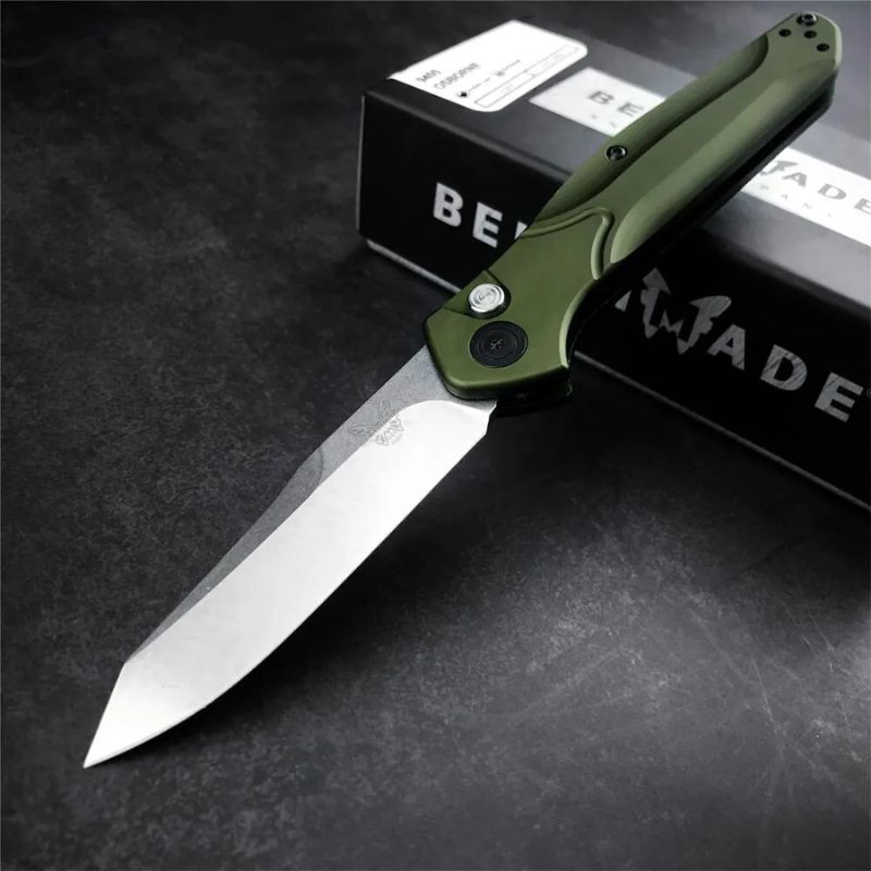Benchmade BM 940 940BK Camping Knife Green