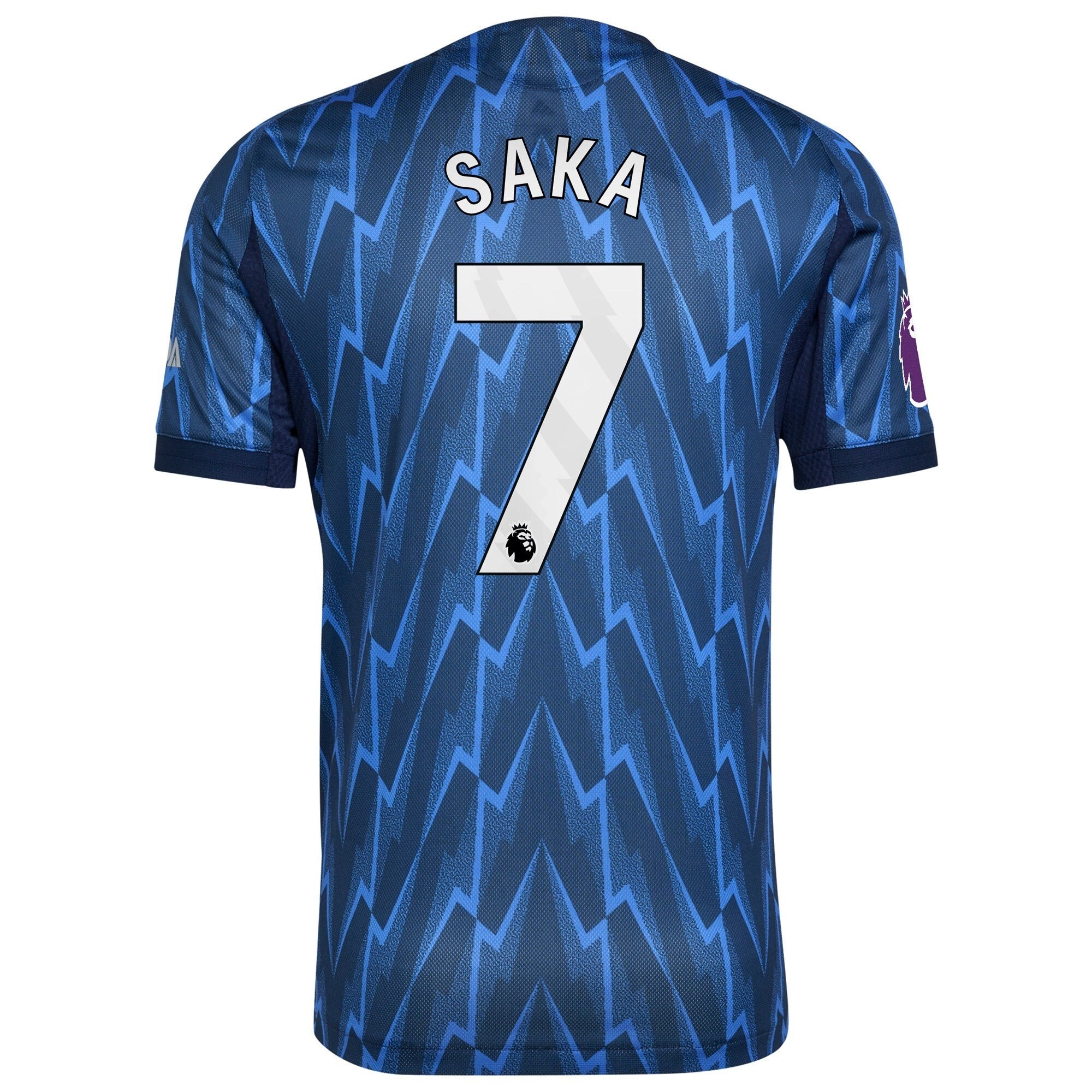 Bukayo Saka Arsenal adidas 2025/26 Away Player Jersey - Blue