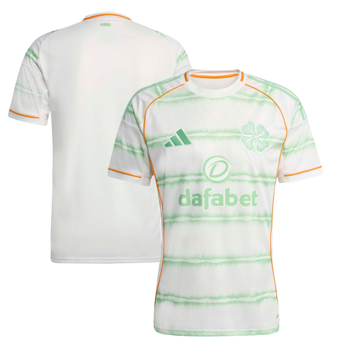 Celtic adidas 2025/26 Third Custom Jersey - White