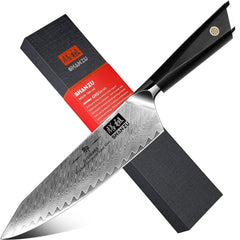 Chef Knife Damascus Steel High Carbon for cooking