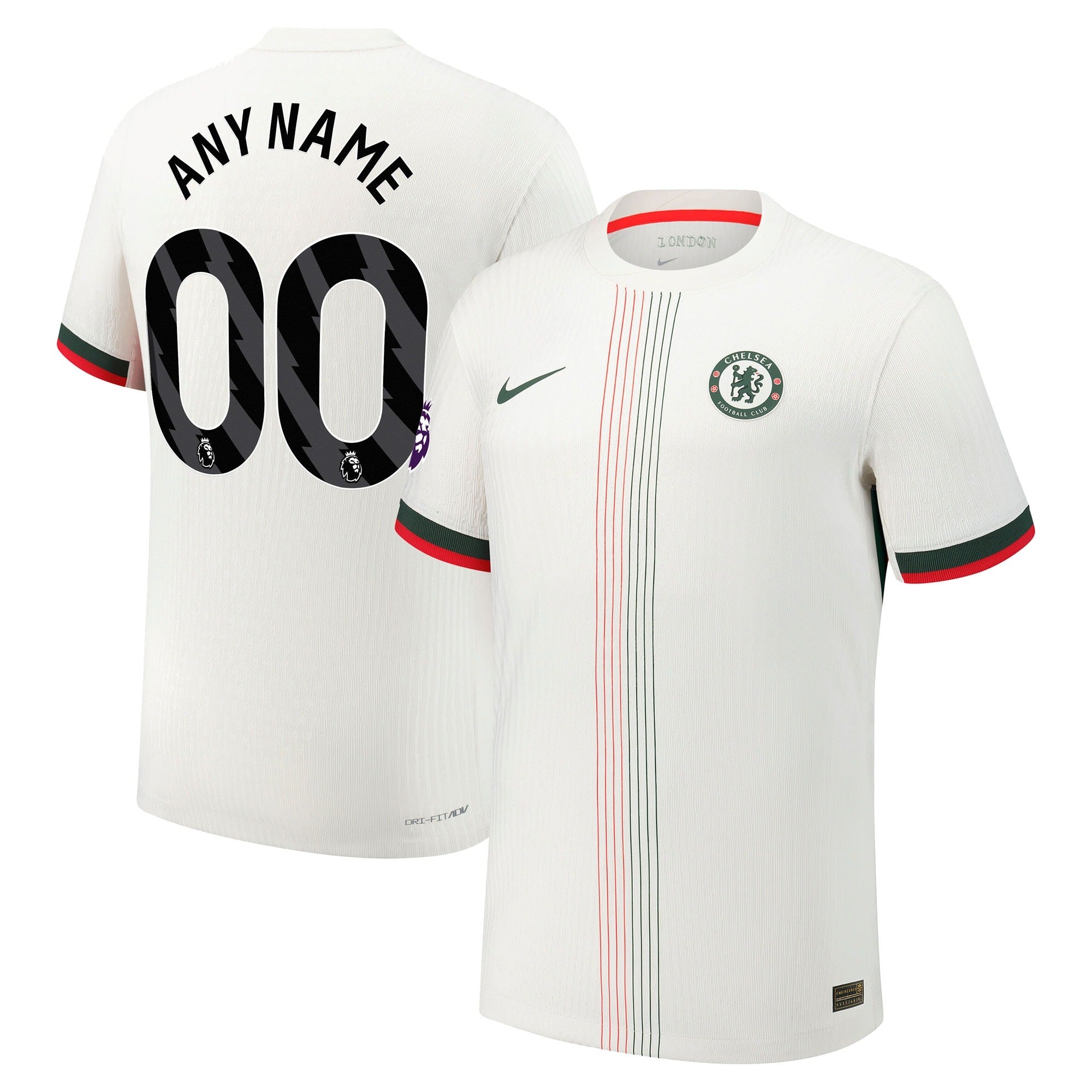 Chelsea Nike 2025/26 Away Custom Jersey - Cream