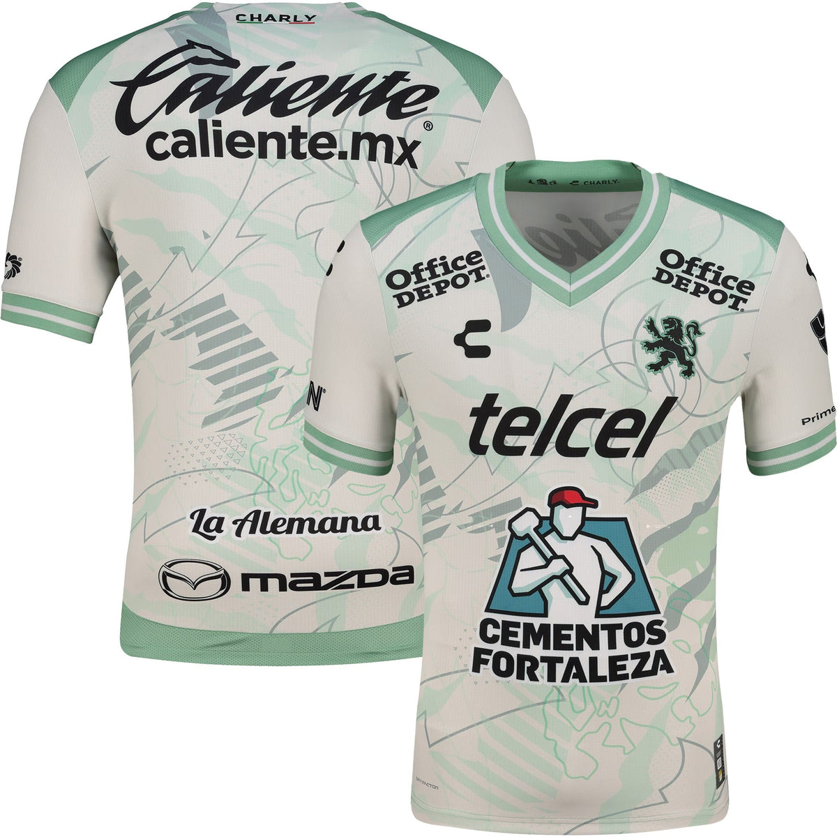 Club Leon Charly 2025/26 Away Authentic Jersey - Gray