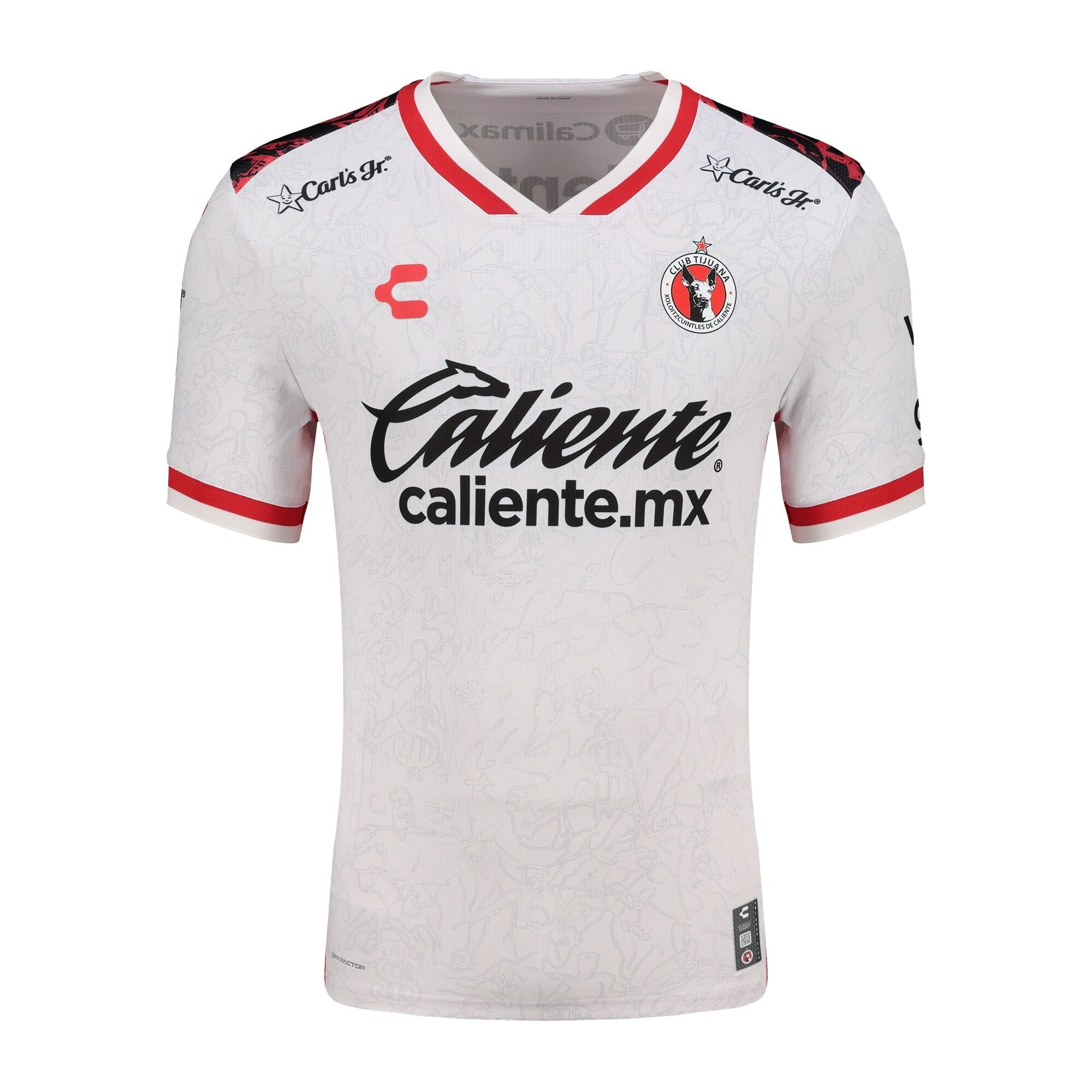 Club Tijuana Charly 2025/26 Away Authentic Jersey - White