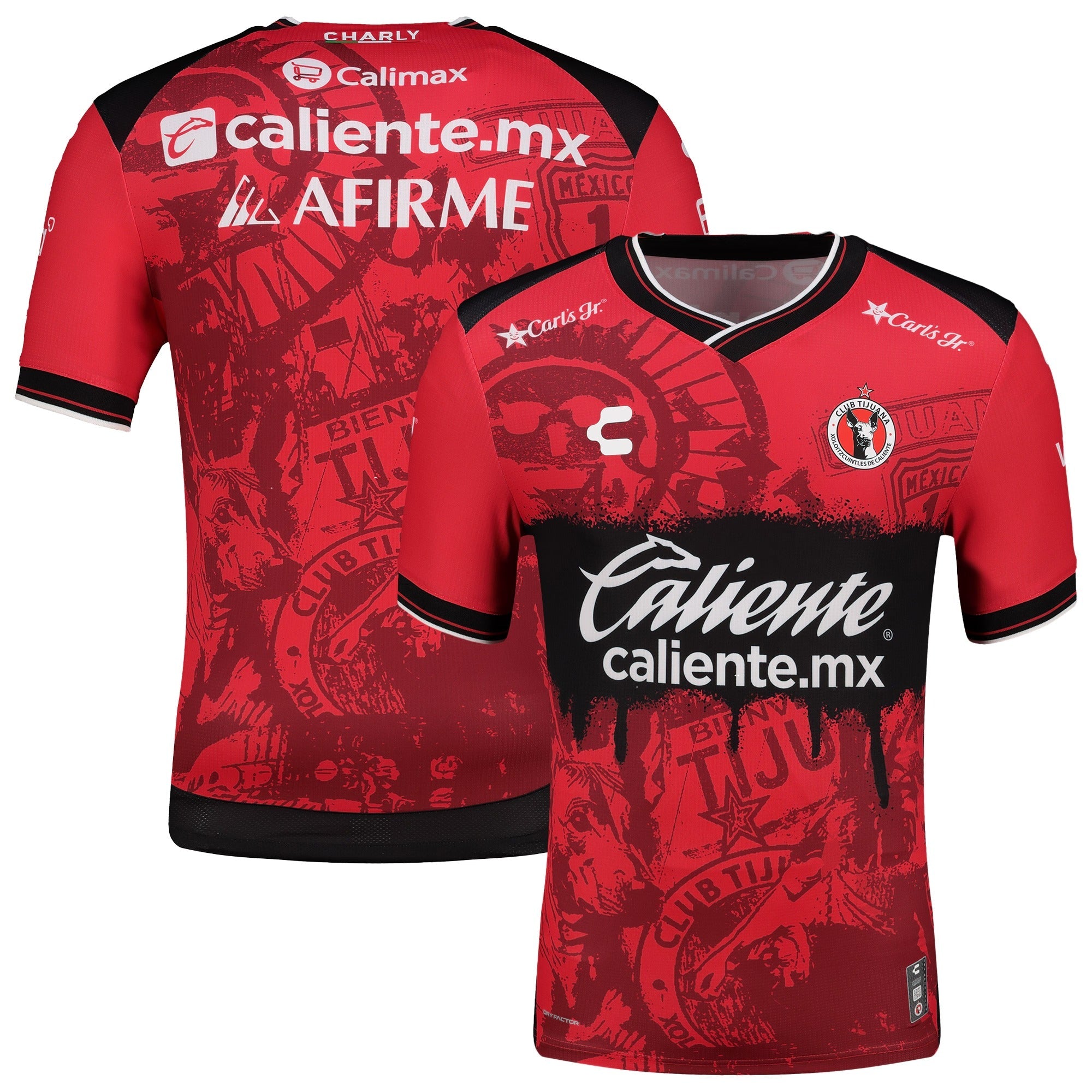 Club Tijuana Charly 2025/26 Home Authentic Jersey - Red