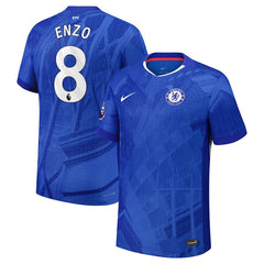 Enzo Fernández Chelsea Nike 2025/26 Home Player Jersey - Blue