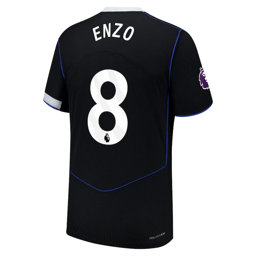 Enzo Fernández Chelsea Nike 2025/26 Third Player Jersey - Black