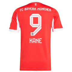 Harry Kane Bayern Munich adidas 2025/26 Home Jersey - Red