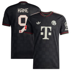 Harry Kane Bayern Munich adidas 2025/26 Third Player Jersey - Black