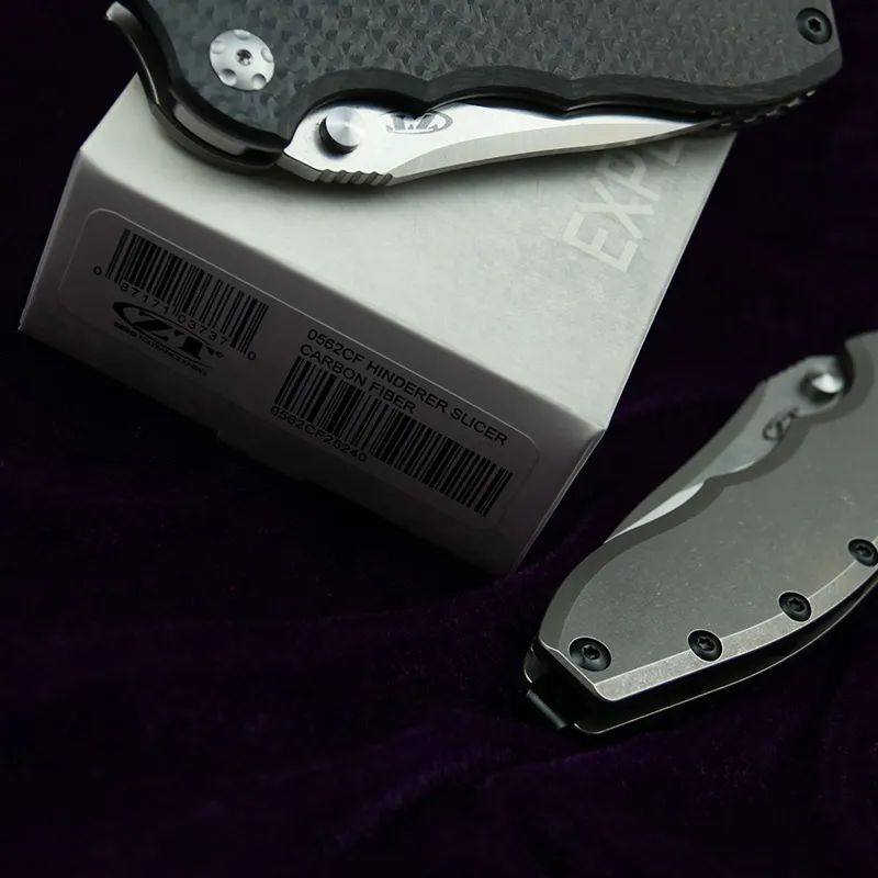 Hinderer 0562 0562CF Camping Hunting Folding Knife