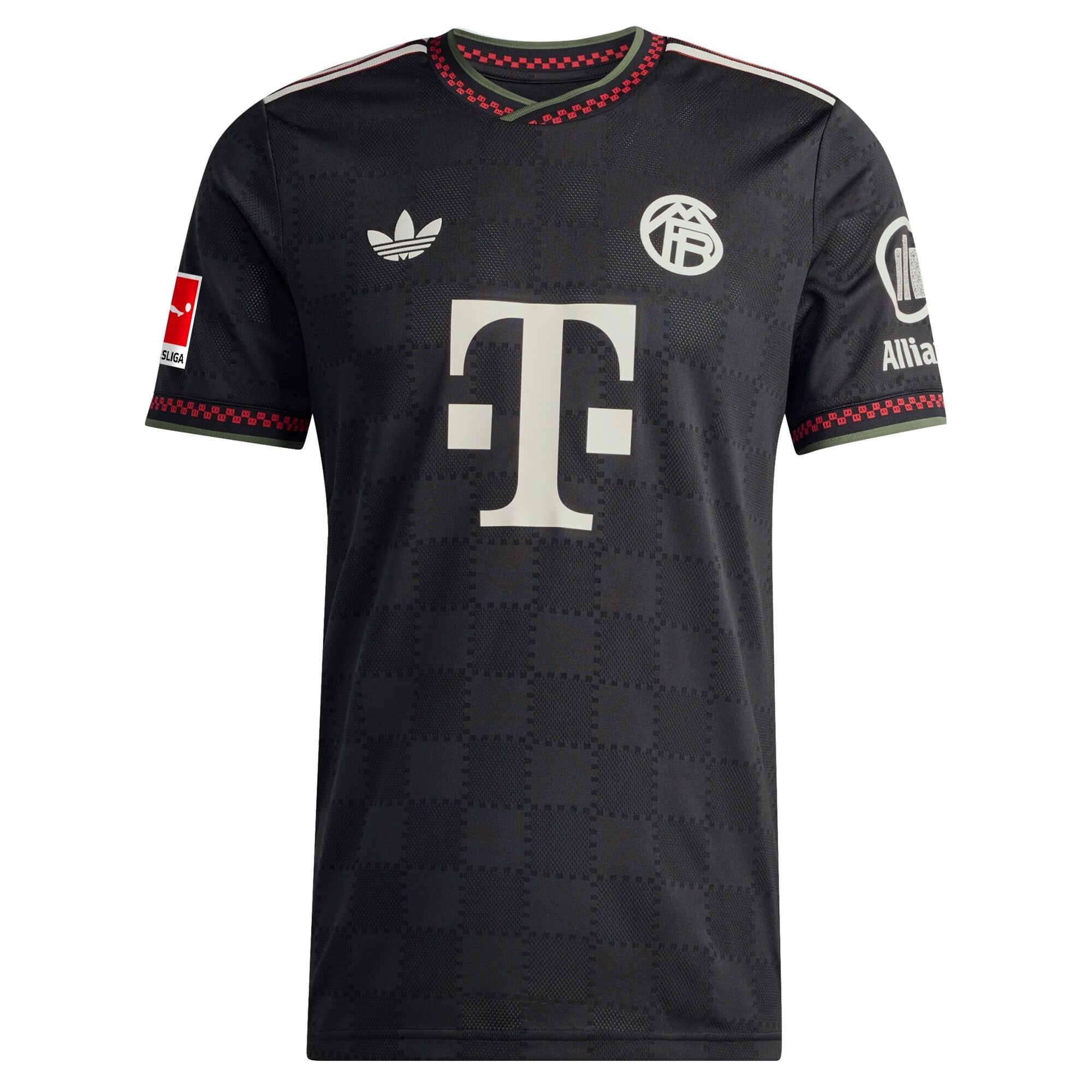 Jamal Musiala Bayern Munich adidas 2025/26 Third Player Jersey - Black