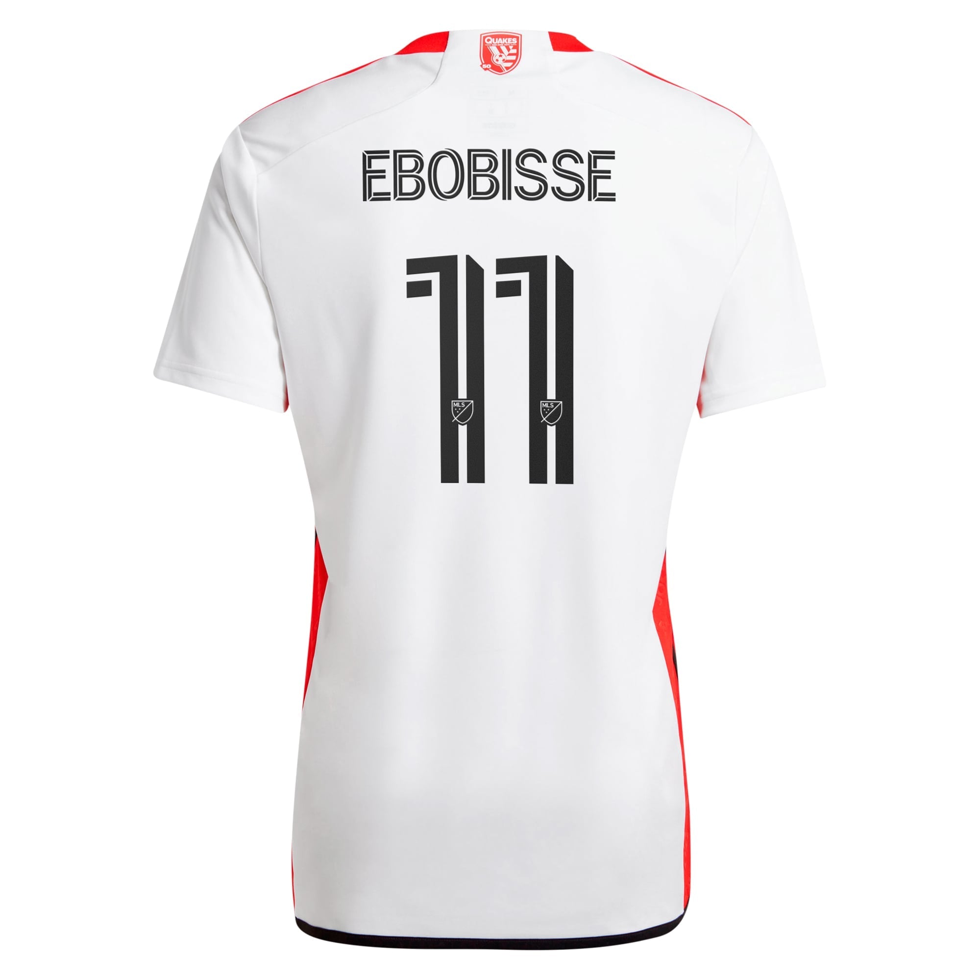 Jeremy Ebobisse San Jose Earthquakes adidas 2024 The 50 Kit Player Jersey - White