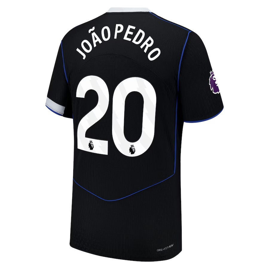 João Pedro Chelsea Nike 2025/26 Third Player Jersey - Black