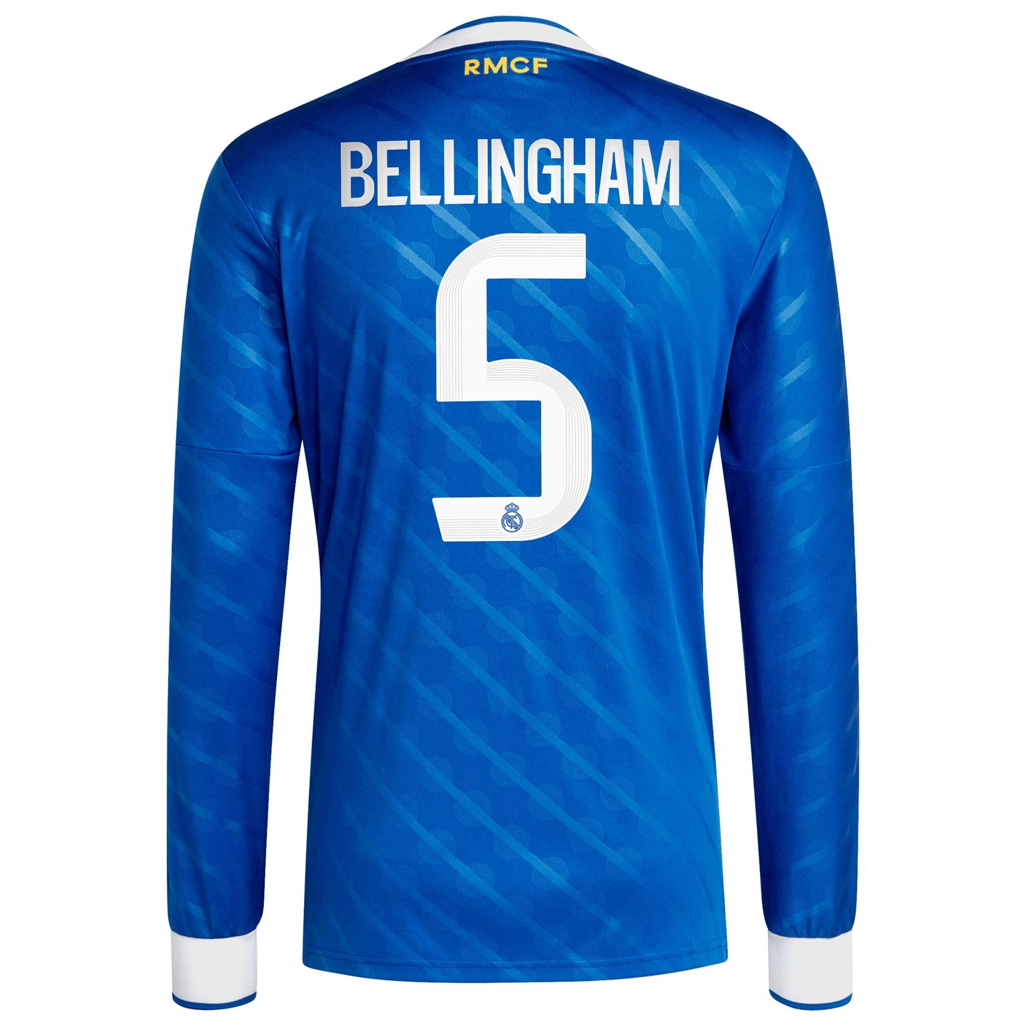 Jude Bellingham Real Madrid adidas 2025/26 Third Long Sleeve Player Jersey - Blue