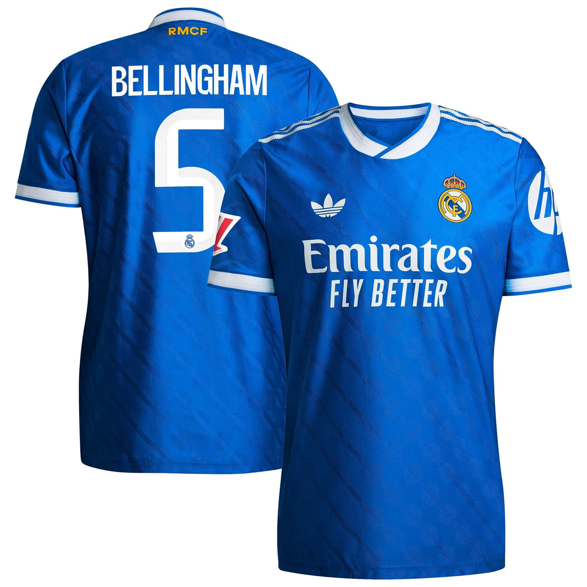 Jude Bellingham Real Madrid adidas 2025/26 Third Player Jersey - Blue