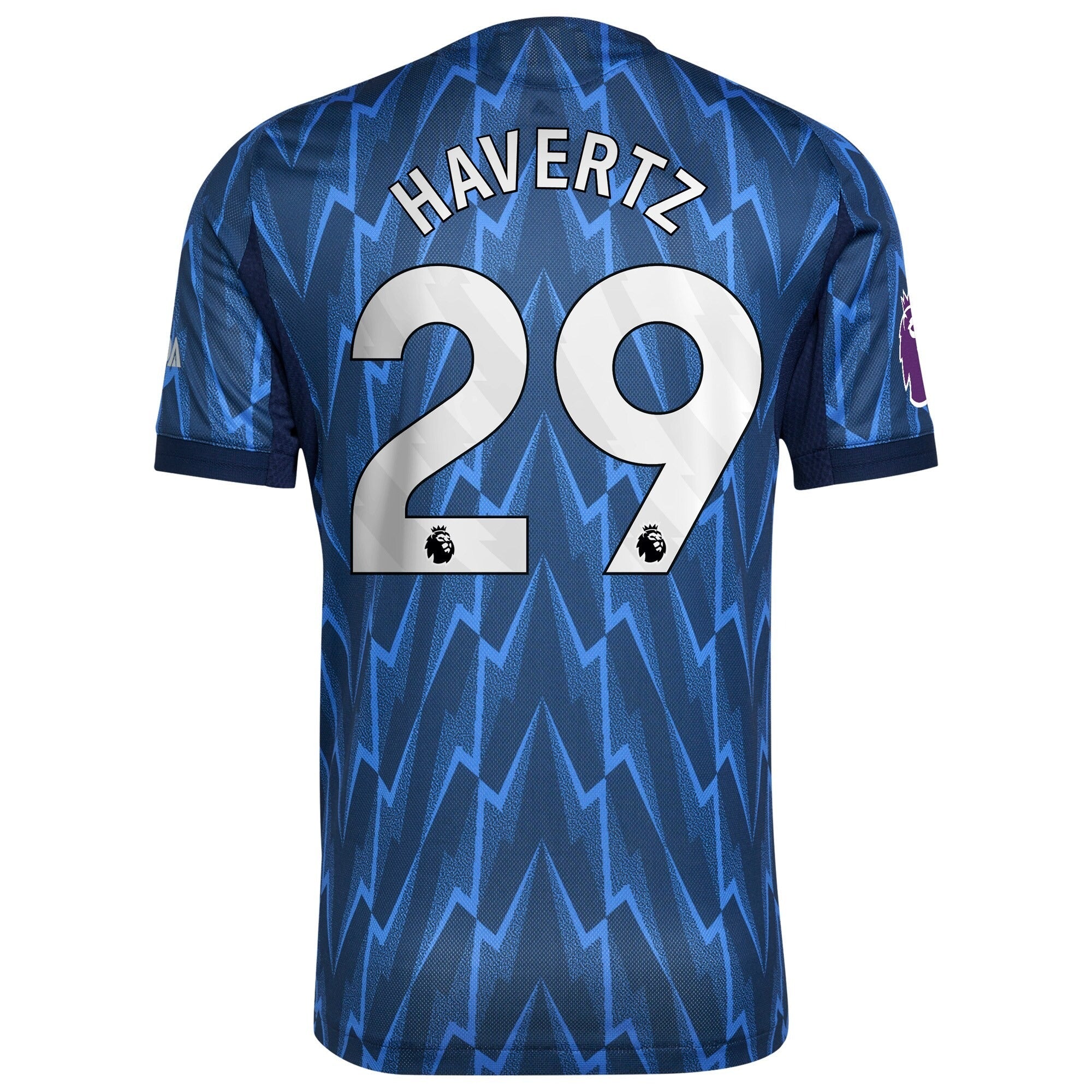 Kai Havertz Arsenal adidas 2025/26 Away Player Jersey - Blue