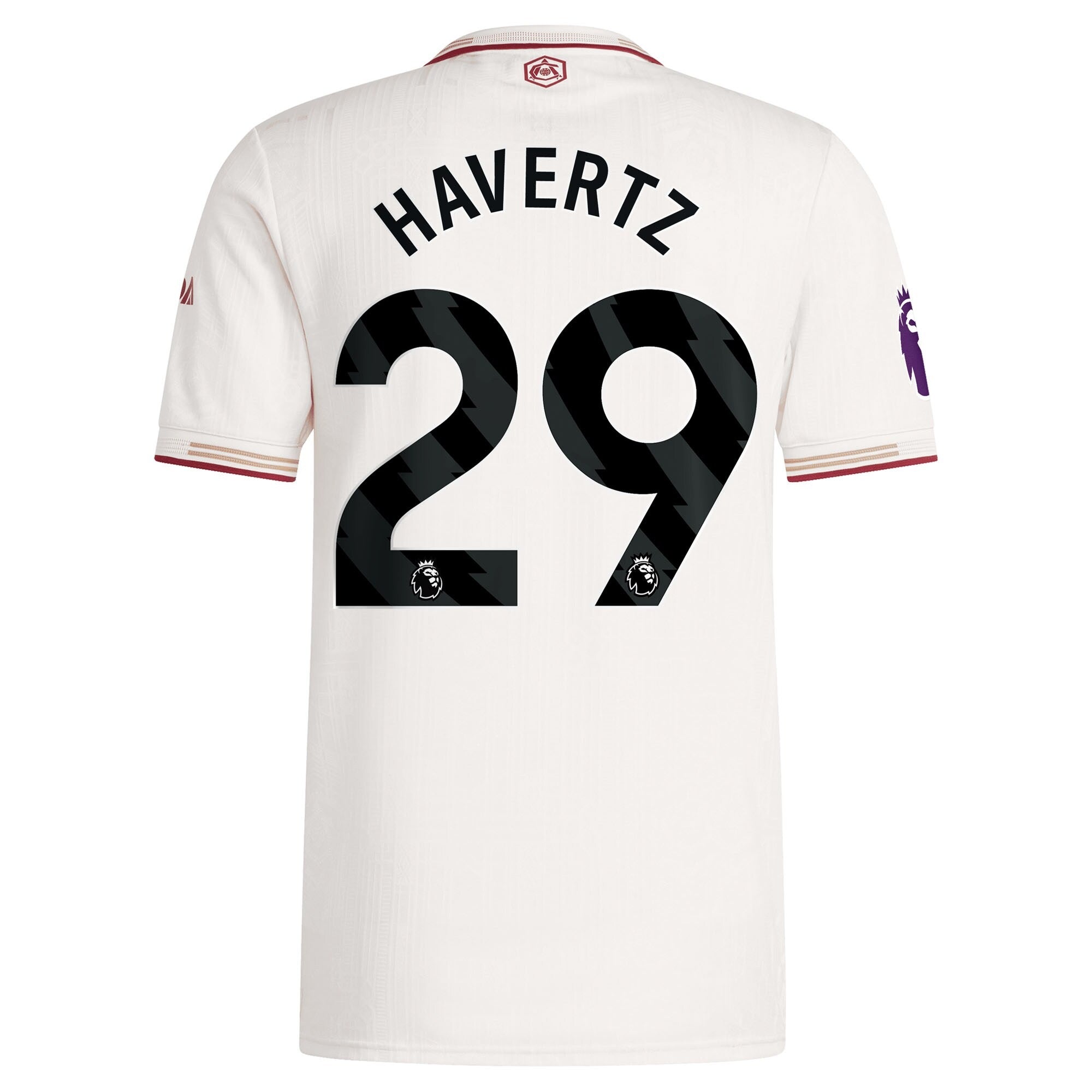 Kai Havertz Arsenal adidas 2025/26 Third Player Jersey - White