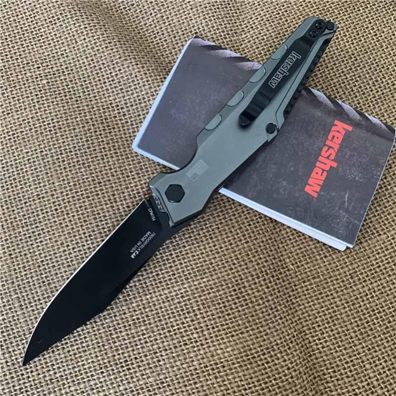 Kershaw 7900 /7900GRYBLK Folding Hunting Knife 3.75" Black