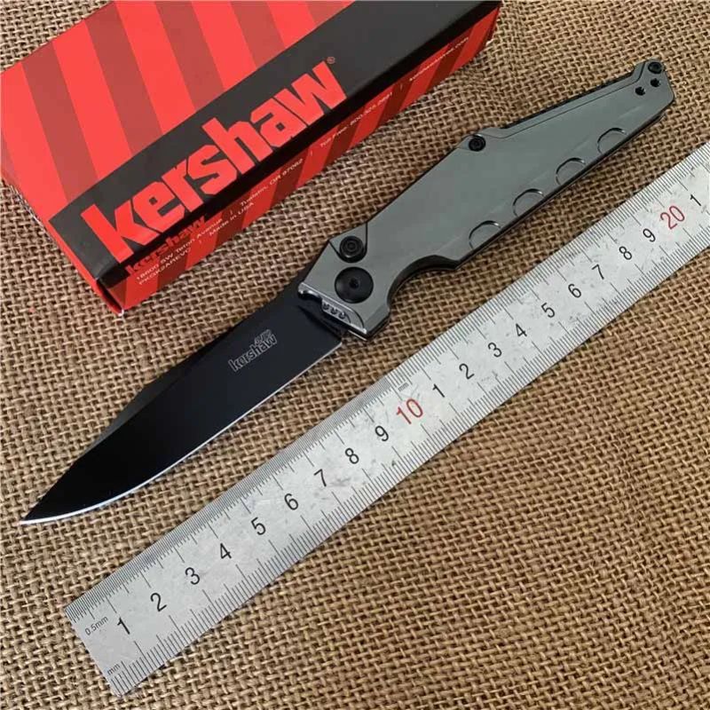 Kershaw 7900 /7900GRYBLK Folding Hunting Knife 3.75" Black