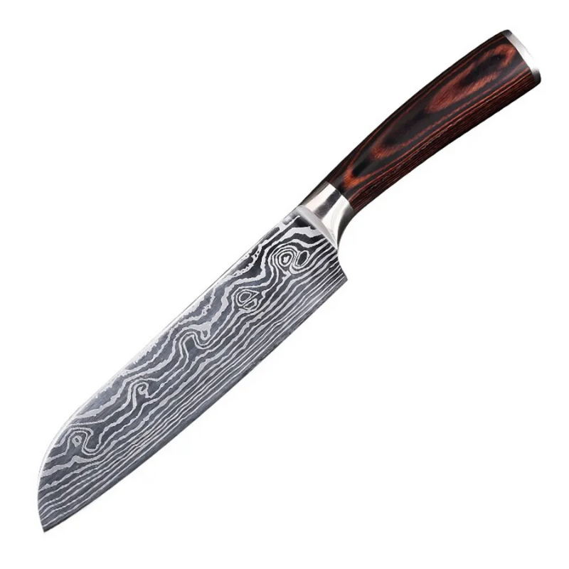 Kitchen Knife Carbon Steel 7 Inch
